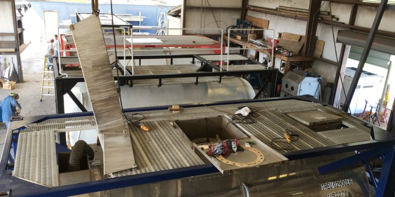 Baffles - Coated ISO Tank