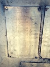 UN portable tank data plate